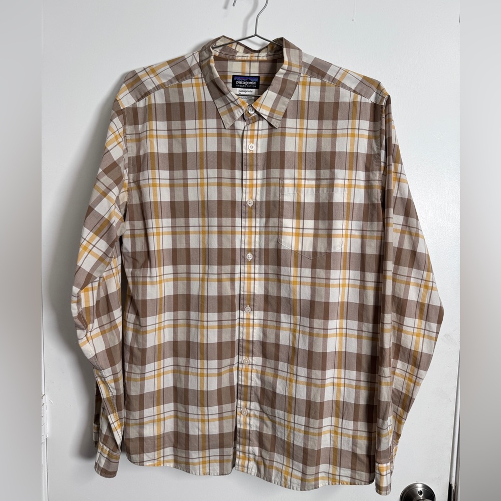 Patagonia button down shirt, large